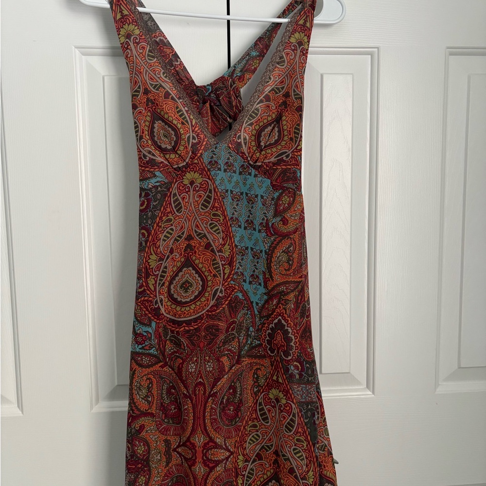 Charlotte Russe Paisley Dress Small